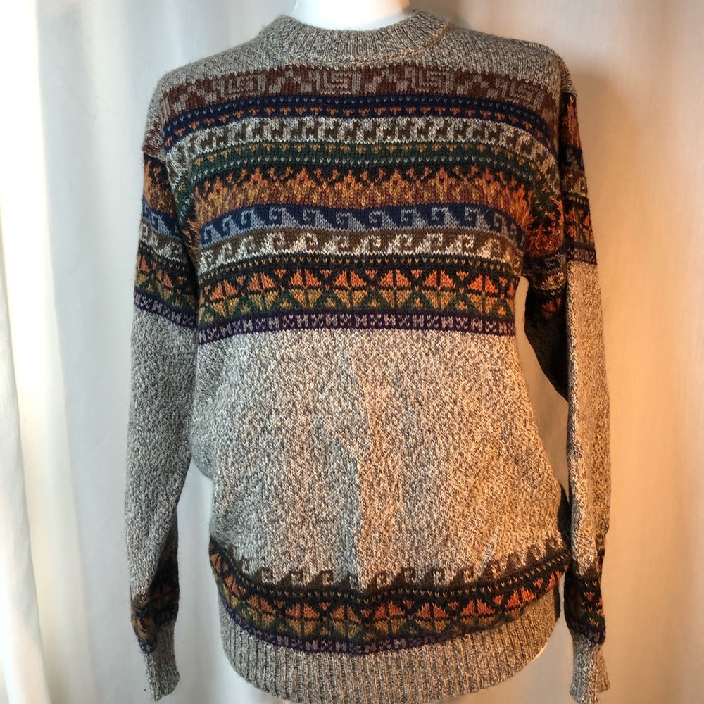 Alpaca wool Peruvian sweater